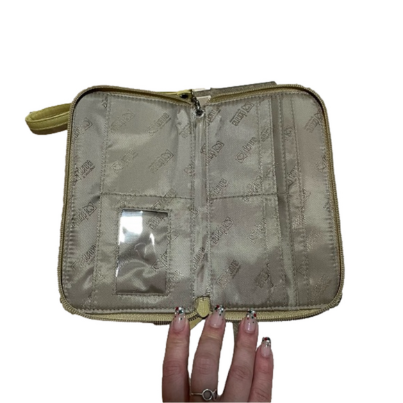 Donna by Donna Sharp Quilted Botanical Peggy Bee Fabric Wallet NWT - Picture 6 of 8